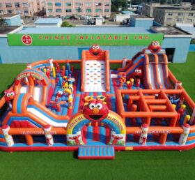 GF3-1522 Playground Inflável com Tema Tickle Me Elmo
