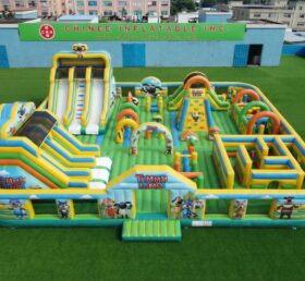 GF3-1524 Playground Inflável com Tema Timmy Time