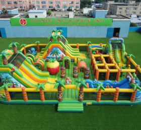 GF3-1526 Parque Infantil Inflável com Tema Tropical
