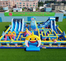 GF3-1530 Parque Inflável com Tema Baby Shark