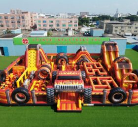 GF3-1534 Parque Inflável Tema Monstro Blaze
