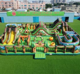 GF3-1536 Parque Inflável com Tema Ursos Boonie