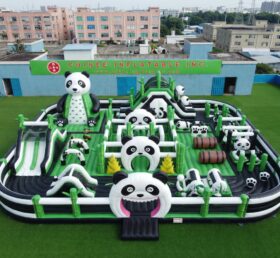 GF3-1548 Parque Inflável com Tema de Panda