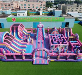 GF3-1553 Parque Inflável Temático Shimmer & Shine
