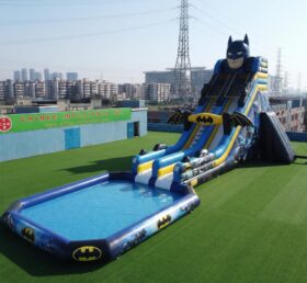 GS2-108 Escorrega Aquático Gigante com Tema Batman Inflável