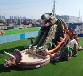 GS2-119 Escorregador Inflável Gigante com Tema de Dinossauro