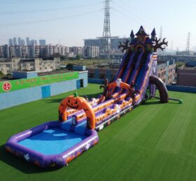 GS2-139 Escorrega de Água Inflável Gigante com Tema de Halloween