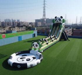GS2-165 Escorregador de Água Gigante com Tema de Panda Inflável