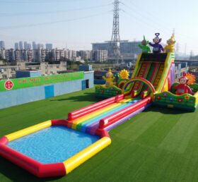 GS2-191 Escorregador Gigante Inflável com Tema Teletubbies