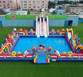 Pool3-850 Parque Aquático Inflável com Tema Astro Boy