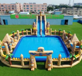 Pool3-869 Parque Aquático Inflável com Tema Egípcio