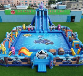 Pool3-873 Parque Aquático Inflável com Tema Fortnite