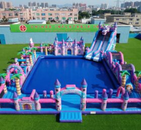 Piscina Pool3-886 Tema Nella Knight Parque Aquático Inflável
