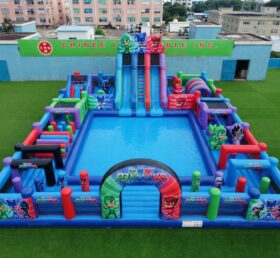 Pool3-897 Parque Aquático Inflável com Tema PJ Masks