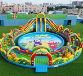 Pool3-912 Parque Aquático Inflável com Tema Teletubbies