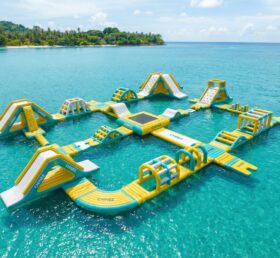S607 Parque Aquático Inflável Ilha Aquática