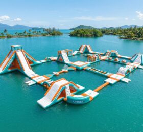 S611 Parque Aquático Inflável Ilha Aquática