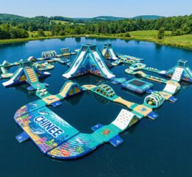 S616 Parque Aquático Inflável com Tema Oceano