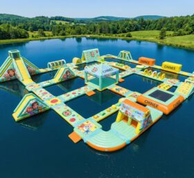 S627 Parque Aquático Inflável com Tema Cocomelon