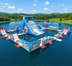 S631 Parque Aquático Inflável com Tema Doraemon