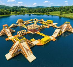 S635 Parque Aquático Inflável com Tema de Girafa