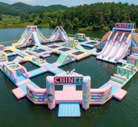 S646 Pop Mart Tema Parque Aquático Inflável