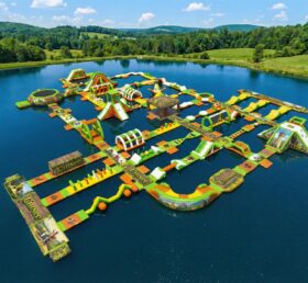 S650 Parque Aquático Inflável com Tema Shrek