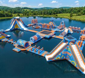 S668 Blippi Wonders Tema Parque Aquático Inflável