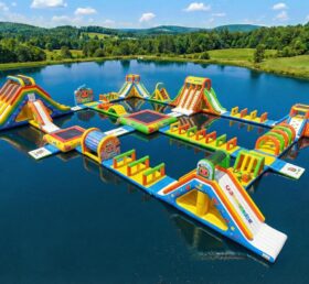 S674 Parque Aquático Inflável com Tema Cocomelon