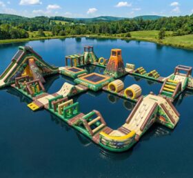 S677 Parque Aquático Inflável com Tema de Dinossauro