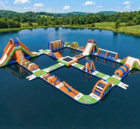 S692 Parque Aquático Inflável com Tema Looney Tunes