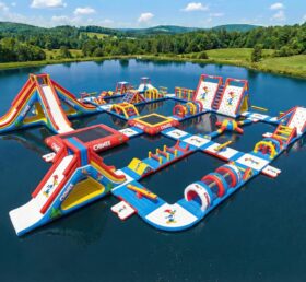 S716 Parque Aquático Inflável com Tema Pica-Pau