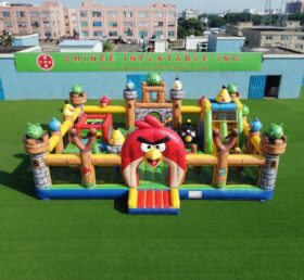 T2-7101 Pula-pula Inflável Tema Angry Birds
