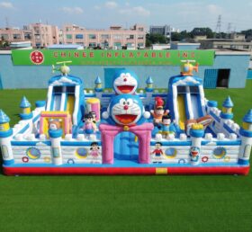 T2-7113 Pula-pula Inflável Tema Doraemon
