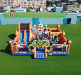 T2-7116 Pula-pula Inflável Tema Dragon Ball