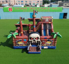 T2-7145 Pula-pula Inflável Tema Piratas