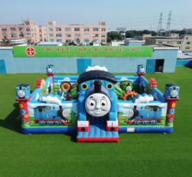 T2-7166 Pula-pula Inflável Tema Thomas & Friends