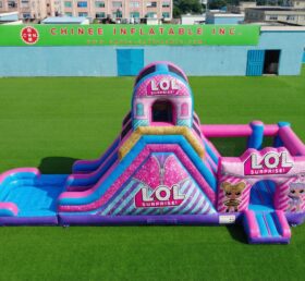 T8-6165 Tema L.O.L.SURPRISE Escorregador Aquático Inflável