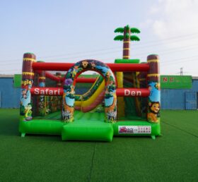 T2-4103H Combos Infláveis com Tema de Selva