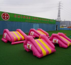 T11-560B Escorrega Inflável Rosa para Atividades na Piscina