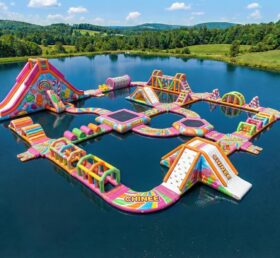 S720 Parque Aquático Inflável com Tema de Doces