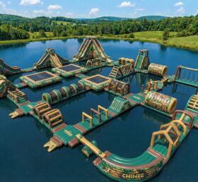 S726 Parque Aquático Inflável com Tema de Selva