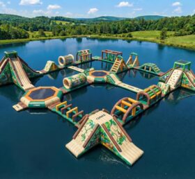 S727 Parque Aquático Inflável com Tema de Selva