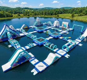 S730 Parque Aquático Inflável com Tema Oceano