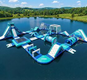 S731 Parque Aquático Inflável com Tema Oceânico