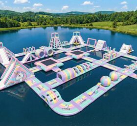 S747 Parque Aquático Inflável com Tema de Unicórnio