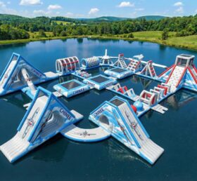 S755 Parque Aquático Inflável com Tema de Avião