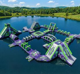 S756 Parque Aquático Inflável com Tema Alienígena