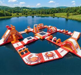S770 Parque Aquático Inflável com Tema de Caranguejo