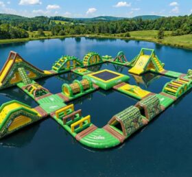S771 Parque Aquático Inflável com Tema de Crocodilo